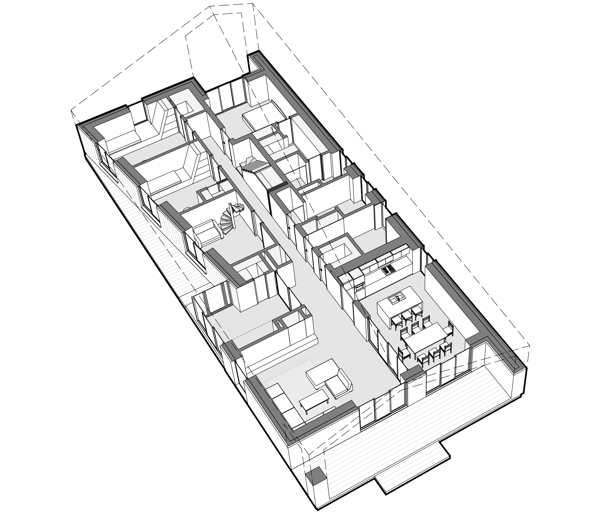 Design drawing 3 for EG_house, Gomel region, Belarus.