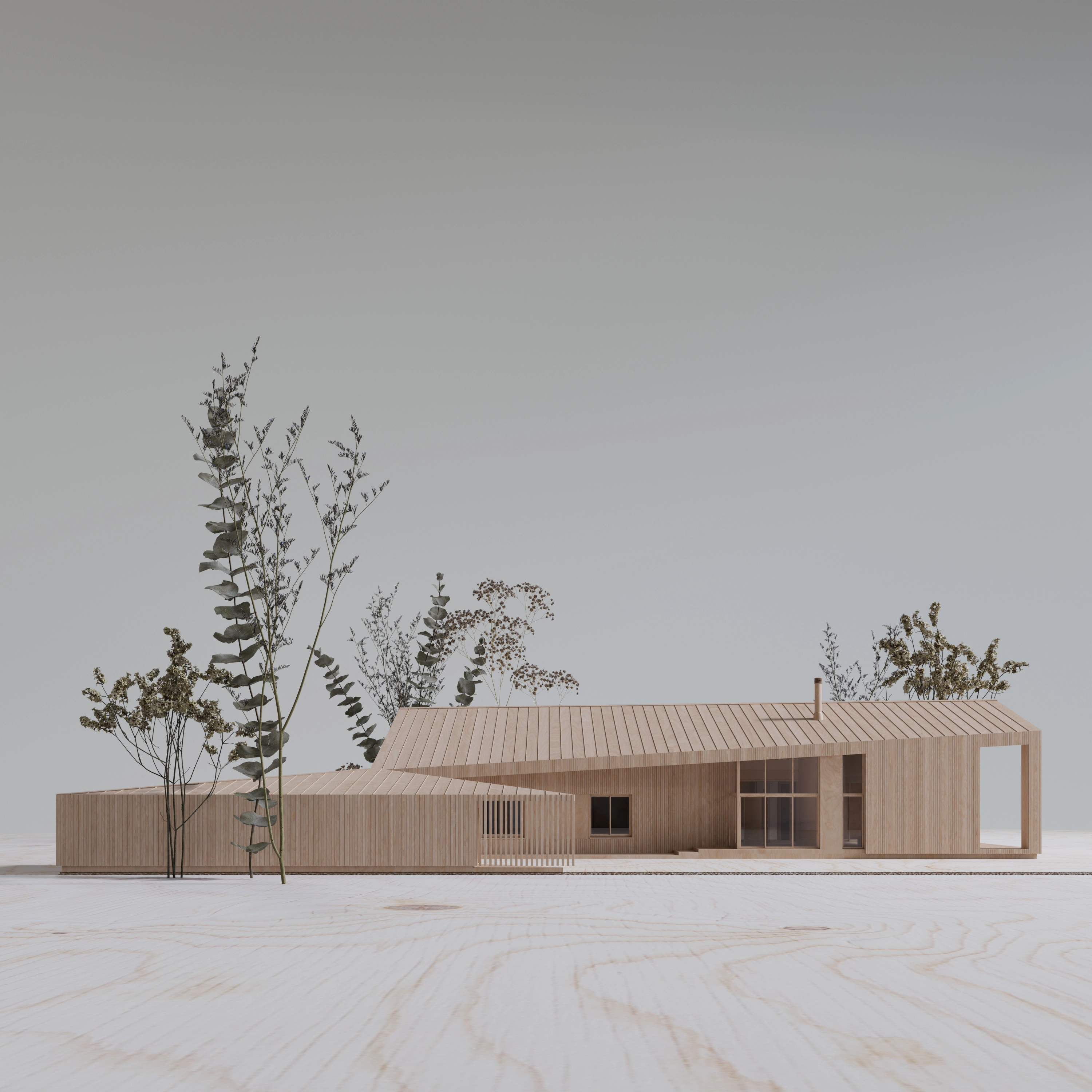 Physical model 2 for EG_house, Gomel region, Belarus.