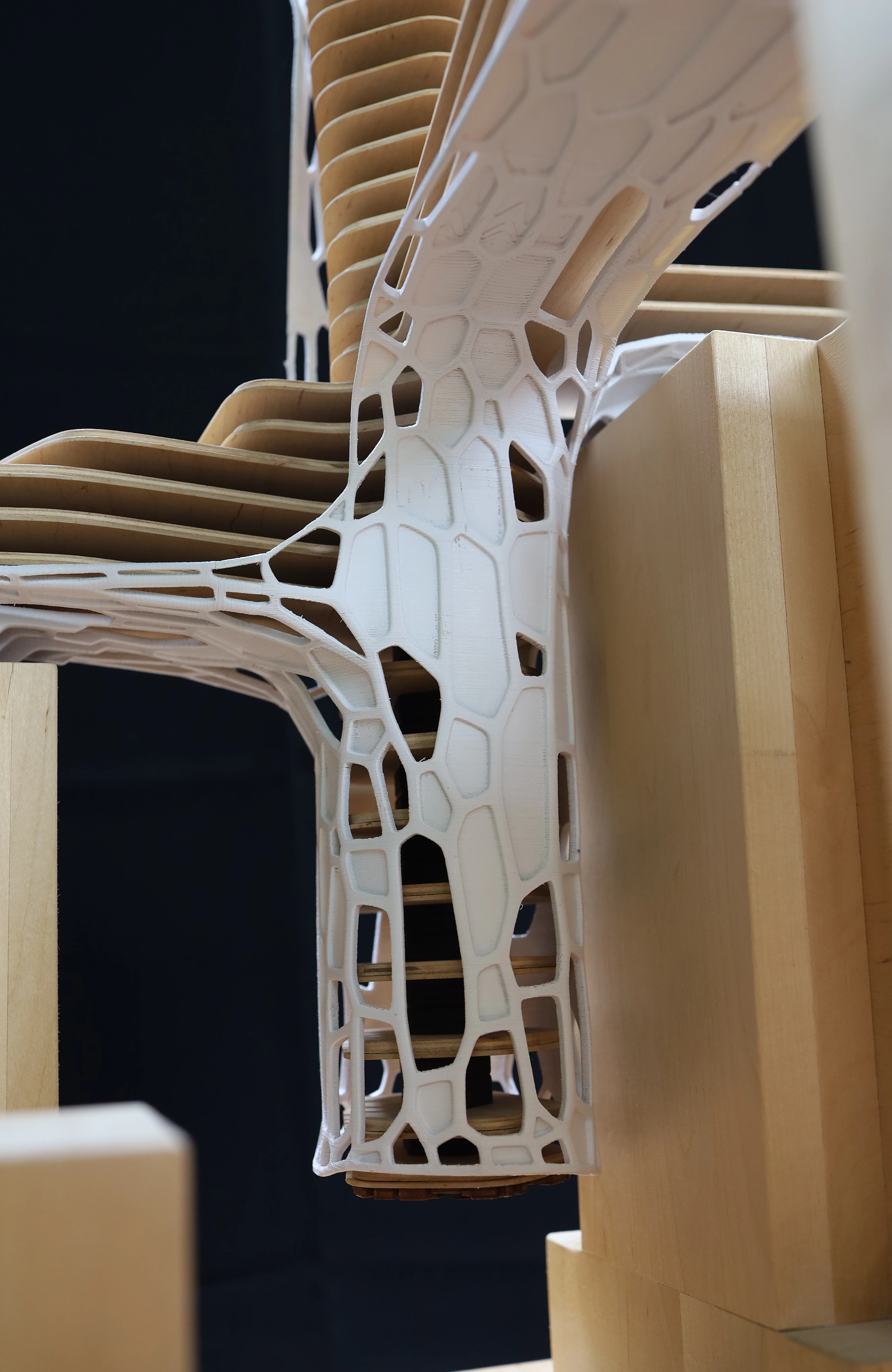 Physical model 2 for Red light hotel, Hong Kong, China.