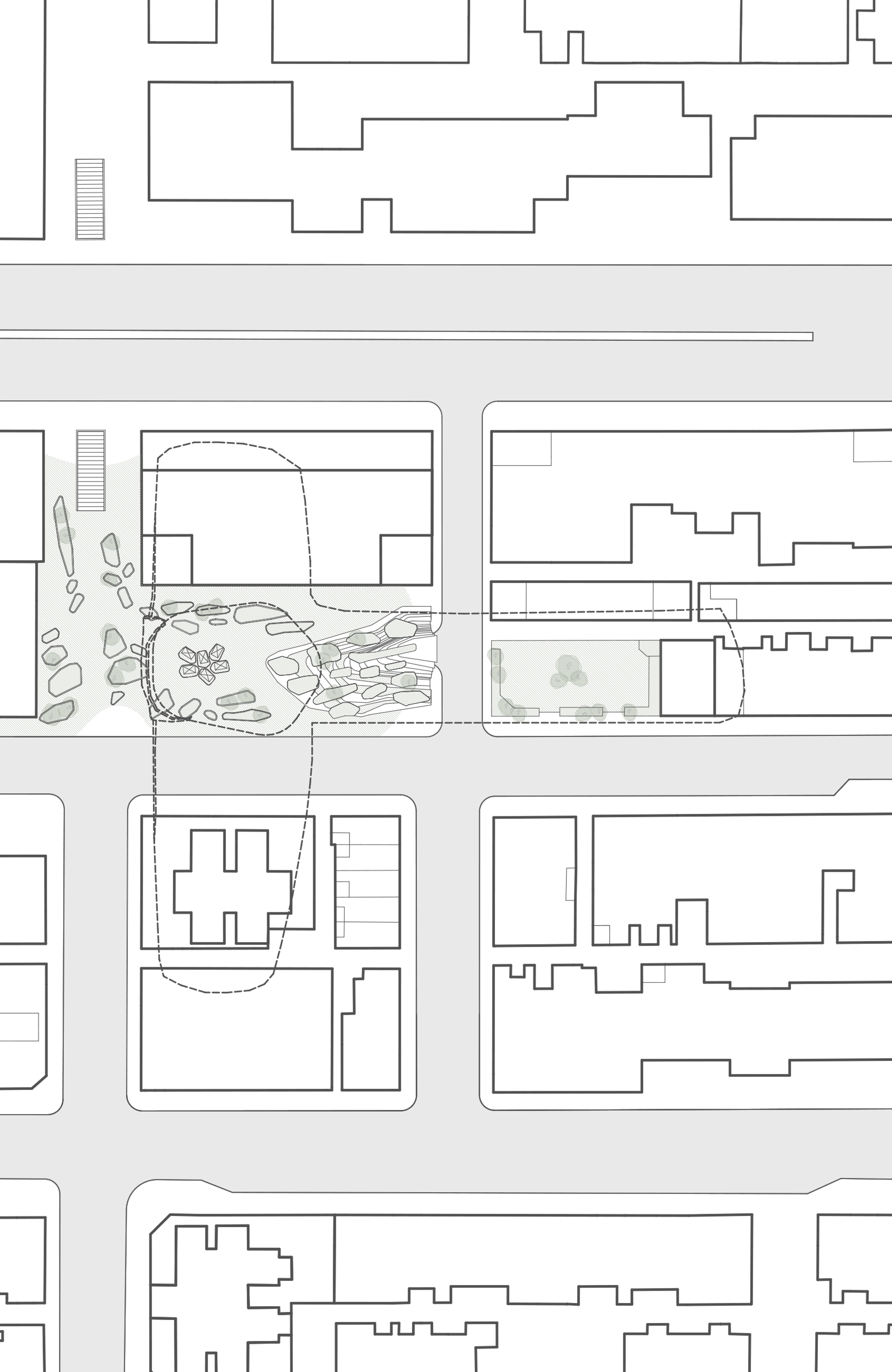 Floor plan for Red light hotel, Hong Kong, China.