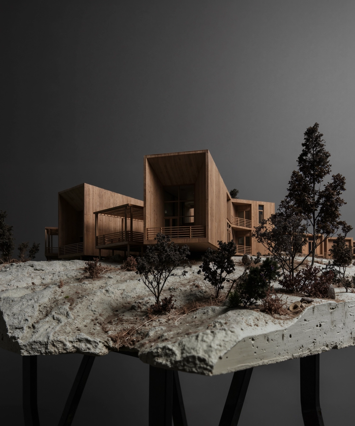 Physical model 2 for Svechanka, Vitebsk region, Belarus.