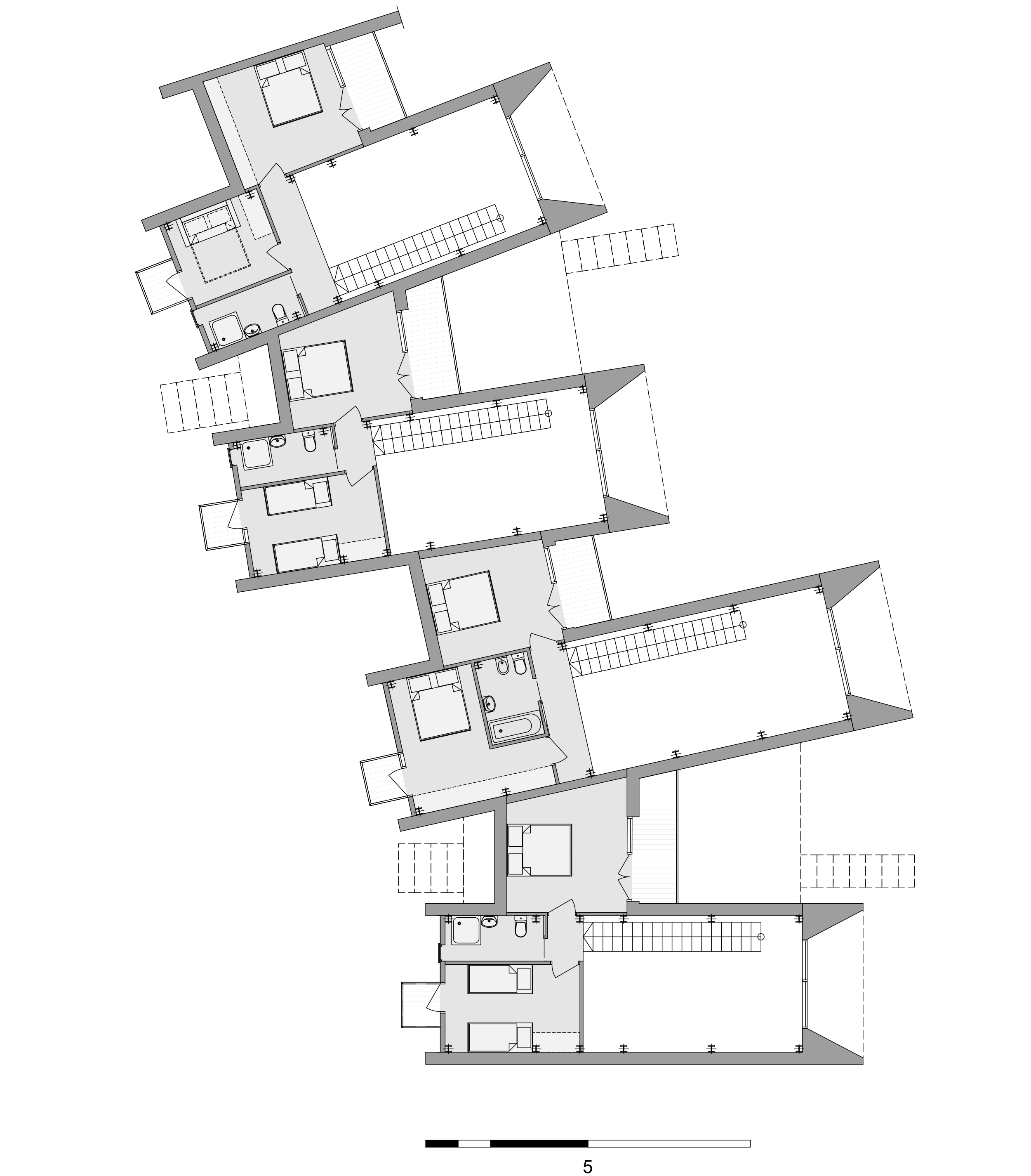 Floor plan 8 for Svechanka, Vitebsk region, Belarus.