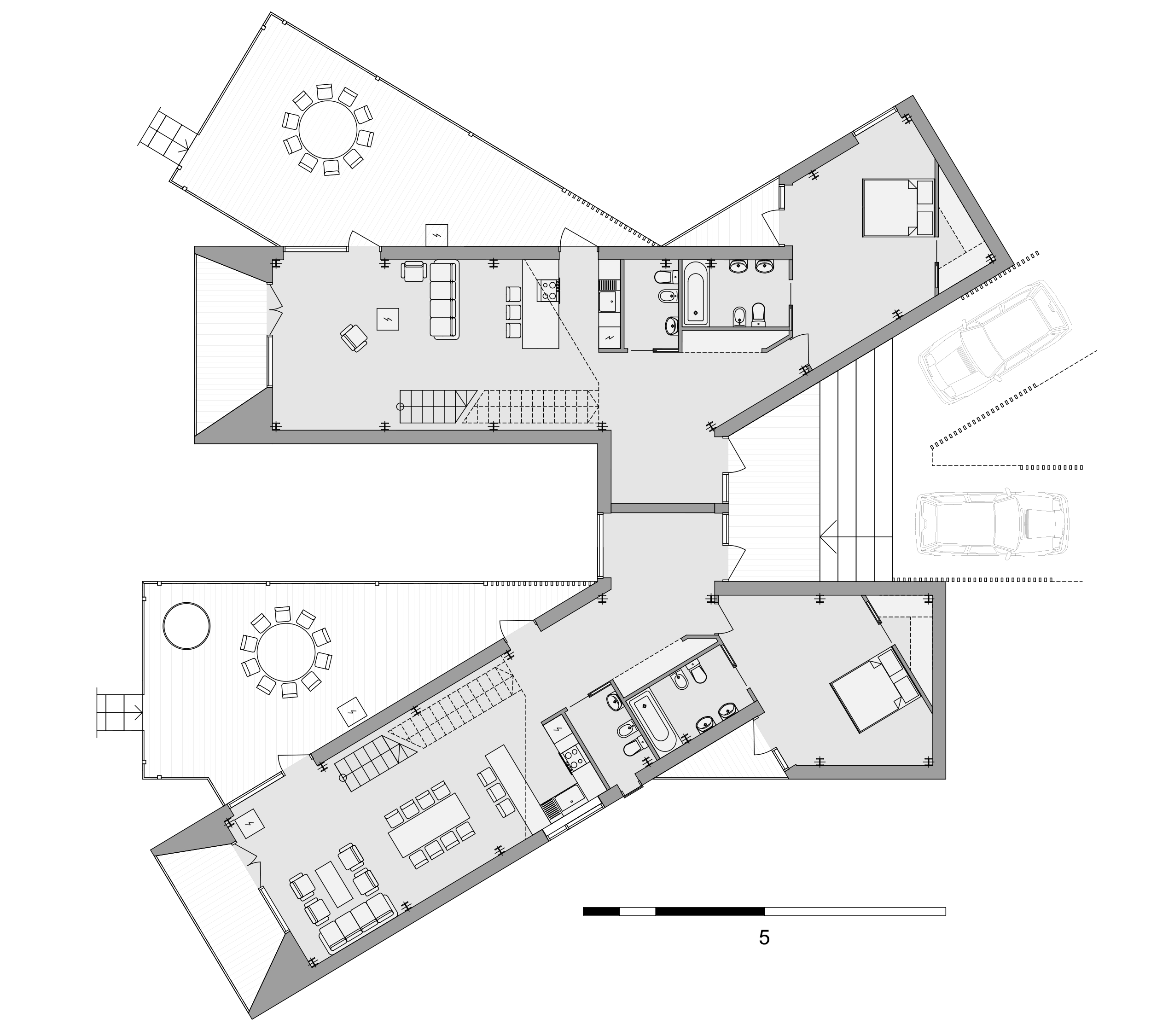 Floor plan 3 for Svechanka, Vitebsk region, Belarus.