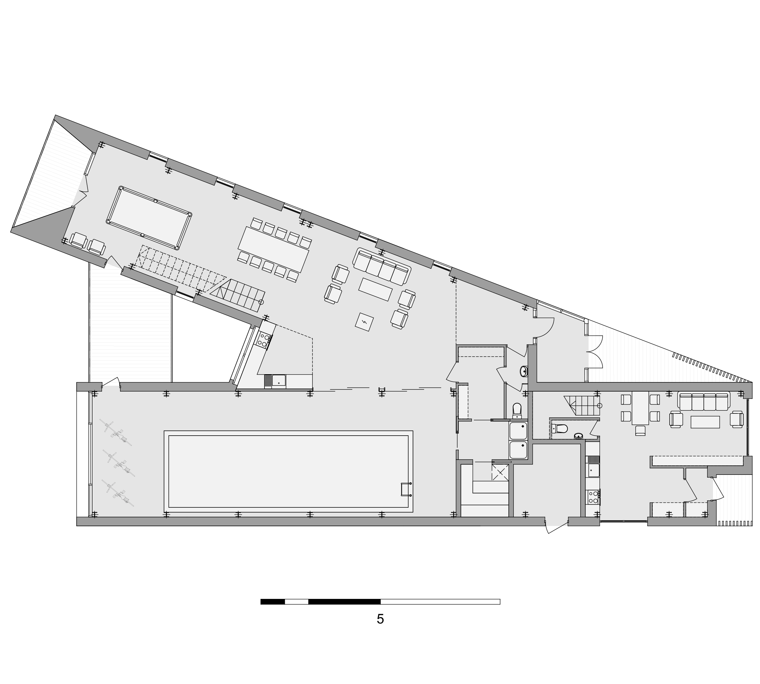 Floor plan for Svechanka, Vitebsk region, Belarus.